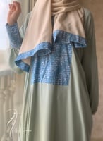 شرشف صلاة باتيك سستة تفني باستيل وازرق الطرحة مثبت...