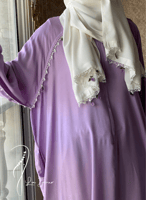 شرشف صلاة سحاب موف كروشيه يدوي