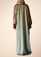 شرشف مرد لف رمادي دانتيل فوشي طرحة منفصلة