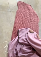 شرشف صلاة لف بصلي بالكروشبه و الورد الاويا الفاخر...