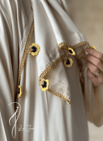 شرشف صلاة سحاب بيج كروشيه يدوي و الطرحة منفصلة .