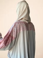 شرشف صلاة باتيك لف مفتوح دستي بنك باستيل و الطرحة...