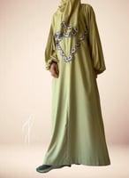 شرشف صلاة فستقي سستة اويا تركي يدوي