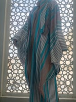 شرشف صلاة سستة بارد بوال مخطط واسع طرحة منفصلة