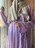 شرشف صلاة لف موف وطرحة مثبتة لينين