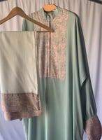 شرشف صلاة باتيك سستة تفني باستيل طرحة منفصلة