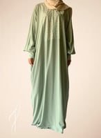 شرشف صلاة باتيك سستة فستقي باستيل اخضر