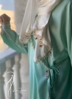 شرشف صلاة لف تفني بالكروشبه و الورد الاويا الفاخر...