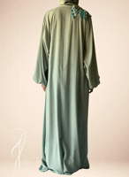 شرشف صلاة سستة أزرق فاتح كروشيه يدوي واويا طرحة من...