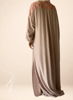 شرشف صلاة باتيك لف طرحة منفصلة وردي