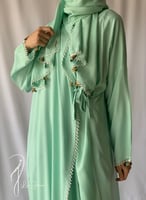 شرشف صلاة لف تفني بالكروشبه و الورد الاويا الفاخر