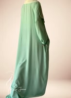 شرشف صلاة لف تفني باستيل مزين بالكروشبه الفاخري