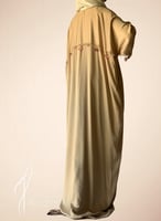 شرشف صلاة سستة بيج فاتح كروشيه يدويطرحة منفصلة