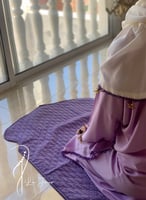 شرشف صلاة لف موف بالكروشبه و الورد الاويا الفاخر ط...