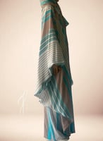 شرشف صلاة سستة بارد بوال مخطط واسع طرحة منفصلة