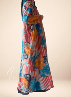 شرشف صلاة لف مخطط احمر