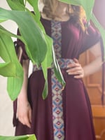 ثوب كريب تطريز فلسطيني