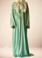 شرشف صلاة سحاب تفني قطن كروشيه اويا يدوي و الطرحة...