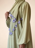 شرشف صلاة فستقي سستة اويا تركي يدوي