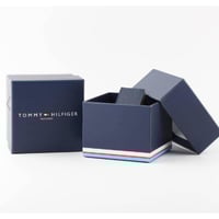 ساعة تومي هيلفيقر رجالي - أسود