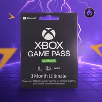 اكس بوكس قيم باس التمت 3 اشهر يدعم(الاكس بوكس والب...