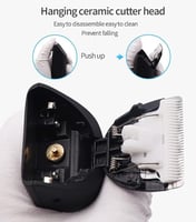 ماكينة الحلاقة للأماكن الحساسة آمنة بدون جروح (مقا...