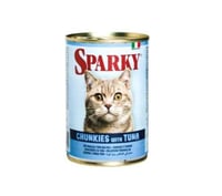 سباركي طعام قطع بالتونة. 415 جم