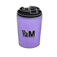 ستيكر هاف مليون بنفسجي