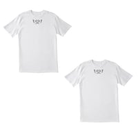 تيشيرت قطعتين أبيض طباعه سبلميشن