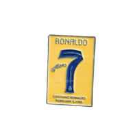 ستيكر معدني لاصق رقم 7 كريستيانو رونالدو