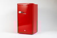 ثلاجة كلاسيك تصميم عصري ، أحمر - GVRG-129