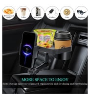 صينية حامل اكواب للسيارة 2 في 1 ، صينية حامل اكواب...