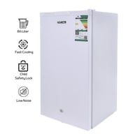 ثلاجة باب واحد جي في سي برو 85لتر ، 3 قدم ابيض GVC...