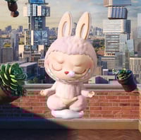 THE MONSTERS Lazy Yoga Series Figures-Copy