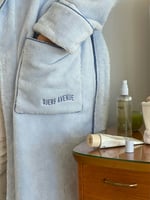 Bath Robe Blue