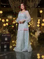 فستان سهرة 7205 إطلالة ملكية ساحرة بلون سماوي راقٍ...