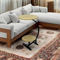 طاولة خدمة مفرد دورين خشب بيج