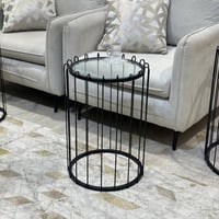 طاولة خدمة دائري مبروم