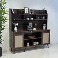 دولاب بوفية خشب بني