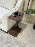 طاولة خدمة جانبية خشب لون بني