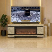 دفاية مع ديكور بديل رخام مع أدارج *winter