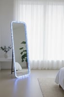 مرآة أرضية مودرن بإضاءة LED محيطية