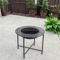 منقل شوي حديد شكل دائري *winter