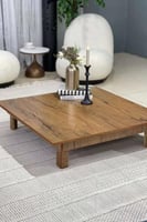 طاولة ارضية خشب