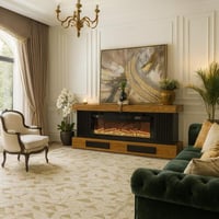 دفاية بدرج ديكور بني - أسود *winter