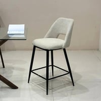 كرسي بار لون رمادي