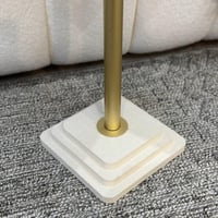 طاولة خدمة دائري مفرد سطح خشب