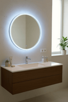 مرايا مودرن بـ ‏إضاءة مقاس اصغر