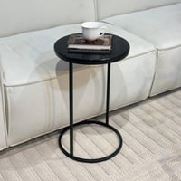 بكج مجموعة طاولات خشب سطح أسود سنديان مكون من 12 ق...