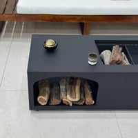 منقل بكس ديكور صاج لون أسود بكفرات *winter #عروض ش...